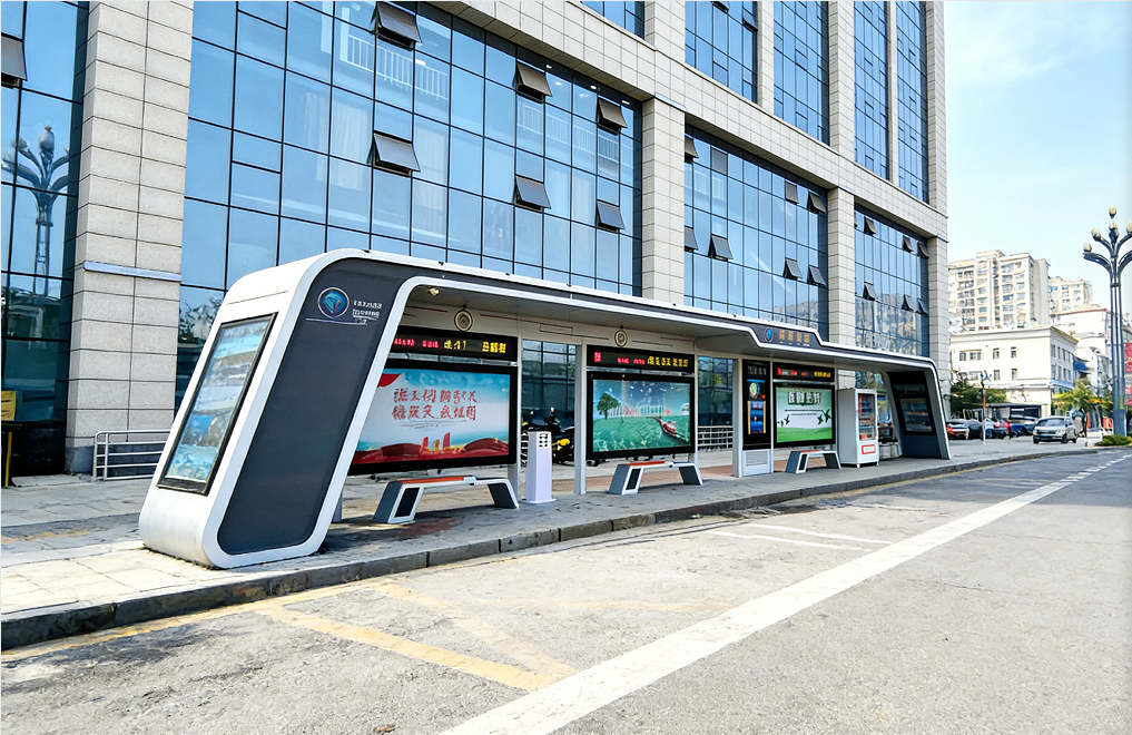 2026年绿色出行宣传月即将开启,公交候车亭正在成为城市绿色交通的重要节点